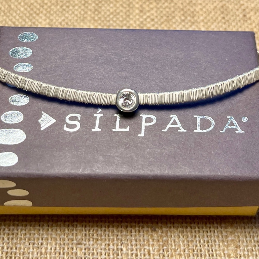 Silpada “Take a Bow” Bracelet
